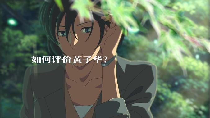 如何评价黄子华？