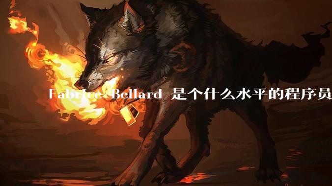Fabrice Bellard 是个什么水平的程序员？